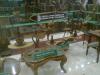 Mughal period furniture at a museum in Andaman